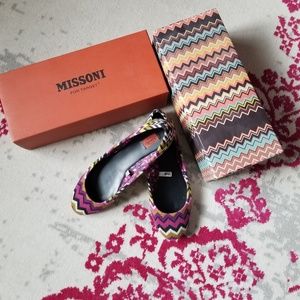 Missoni for Target Ballet Flats Sz 9.5